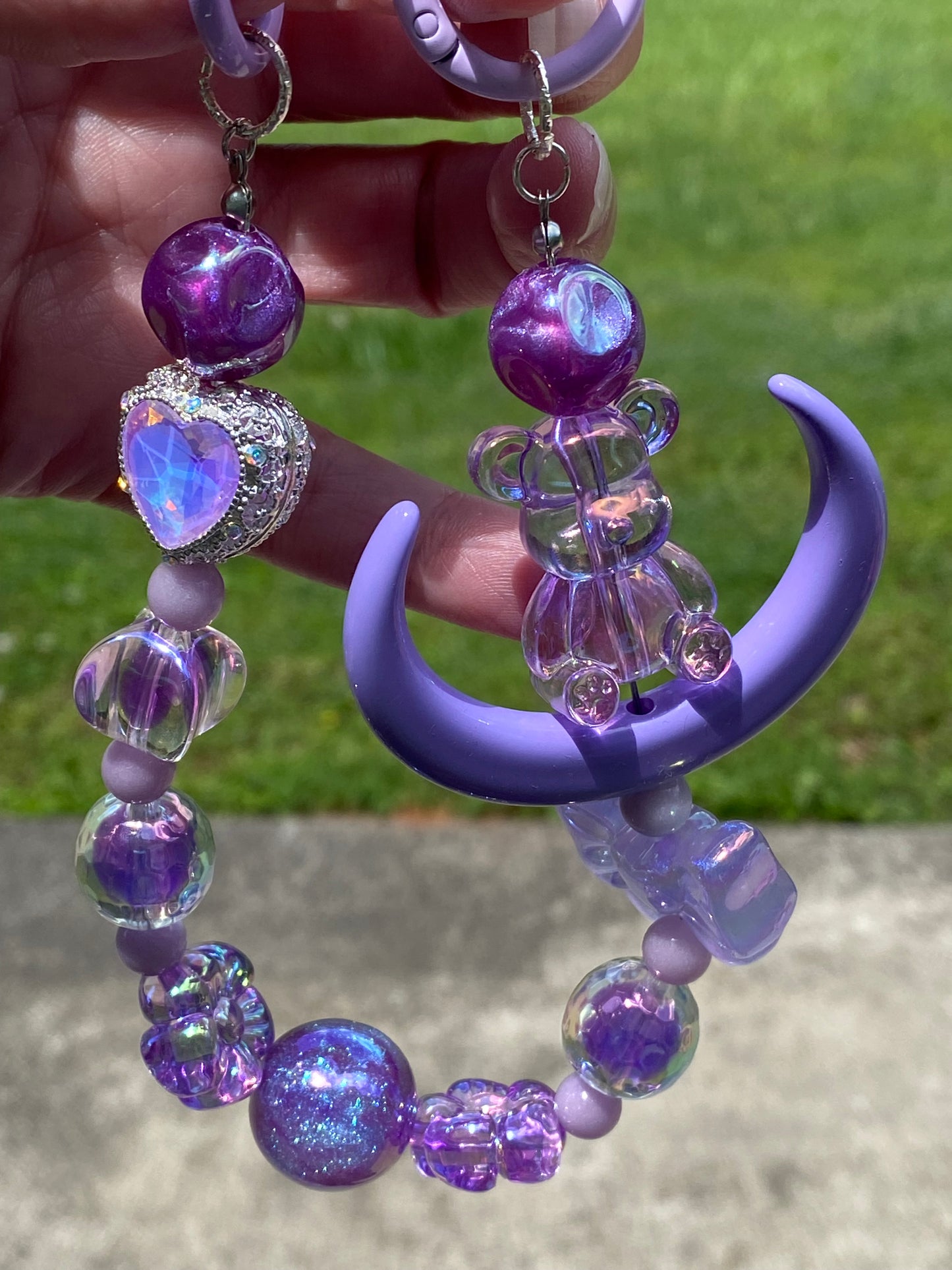 Purple Moon Heart