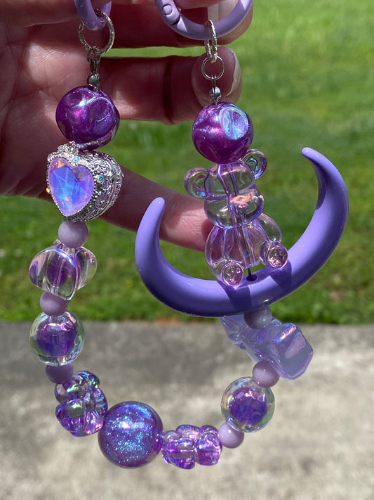 Purple Moon Heart