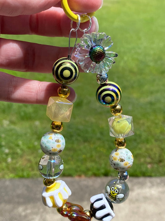 Bee Phone Chain